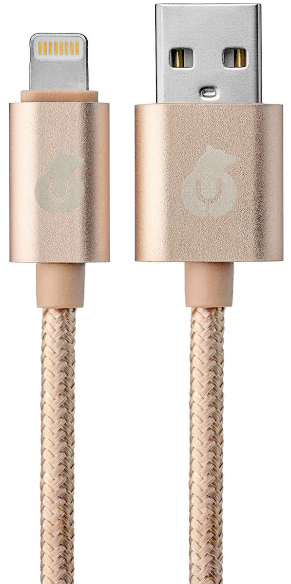 uBear DC01GD01-I5, Gold кабель кабель USB-Lightning (1 м)