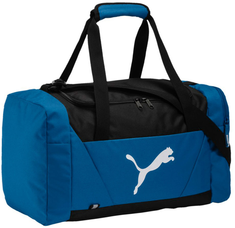 Сумка мужская Puma Fundamentals Sports Bag S, цвет: лазурный, 31 л. 07509602