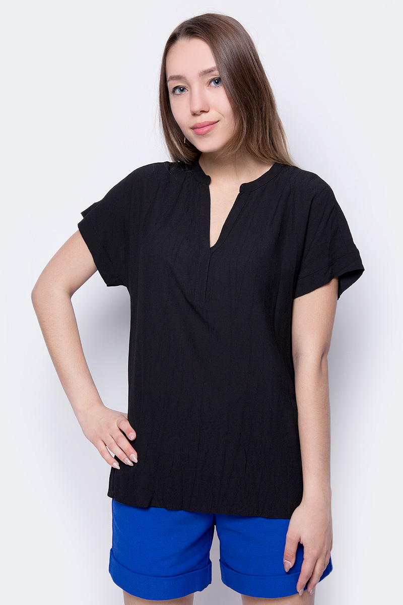 Блузка женская adL, цвет: черный. 11533454000_001. Размер S (42/44)
