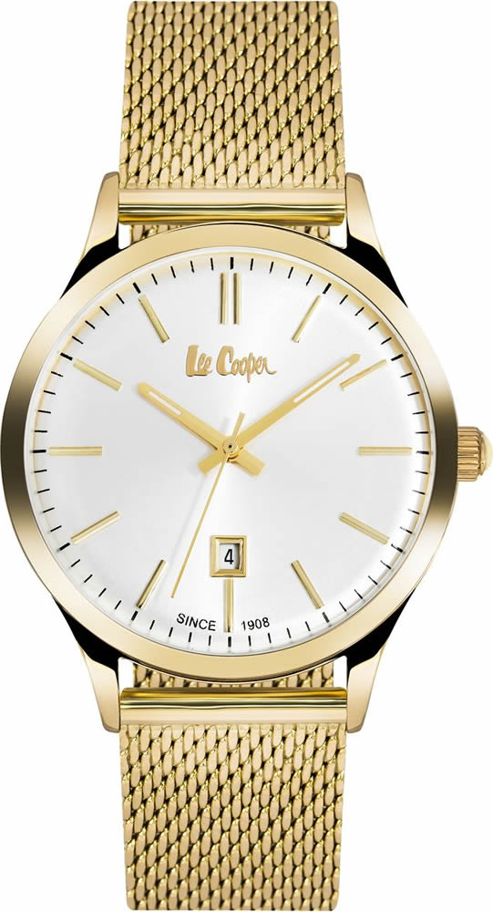 Часы наручные женские Lee Cooper, цвет: желтый. LC06291.130