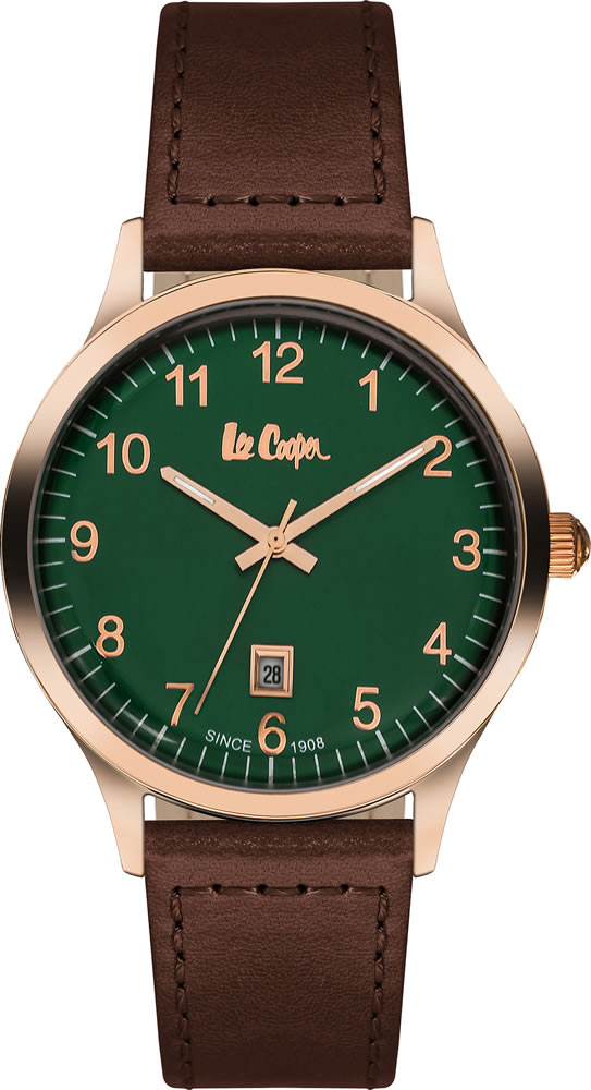 Часы наручные женские Lee Cooper, цвет: коричневый. LC06296.472