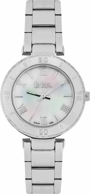 Часы наручные женские Lee Cooper, цвет: серебристый. LC06331.320