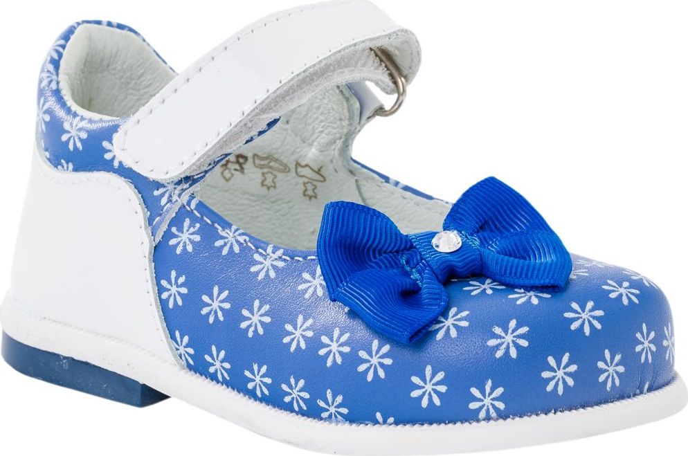 Туфли для девочки Котофей, цвет: синий. 132095-21. Размер 20