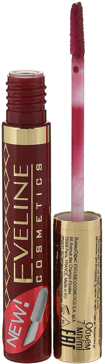 Eveline Бальзам для губ, придающий стойкий цвет № 108 Ruby Red, 7 мл