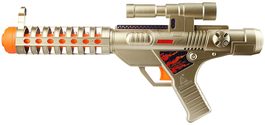 4HOME Игрушечное оружие Космический бластер 2 револьвера 19 см
