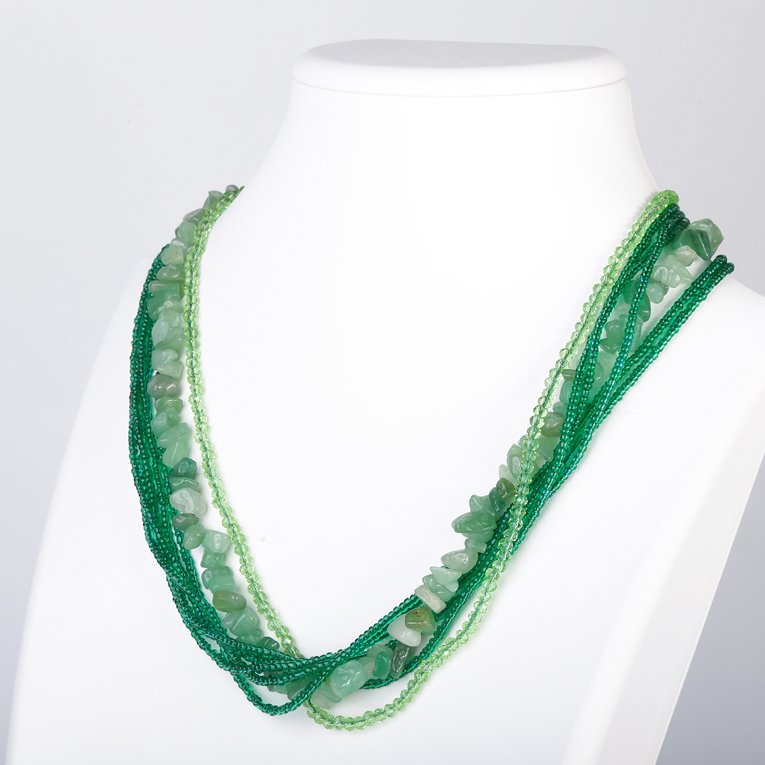 Комплект украшений Teosa, цвет: зеленый. FL-50