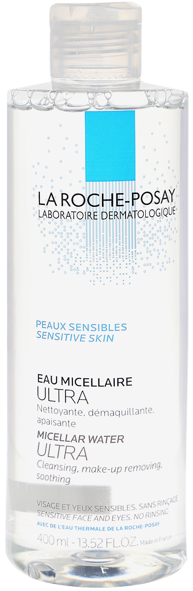 La Roche-Posay Раствор мицеллярный физиологический для снятия макияжа с лица и глаз для всех типов кожи 