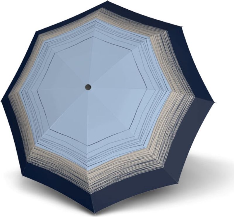 Зонт женский Doppler, автомат, 3 сложения, цвет: синий. 744765LI1