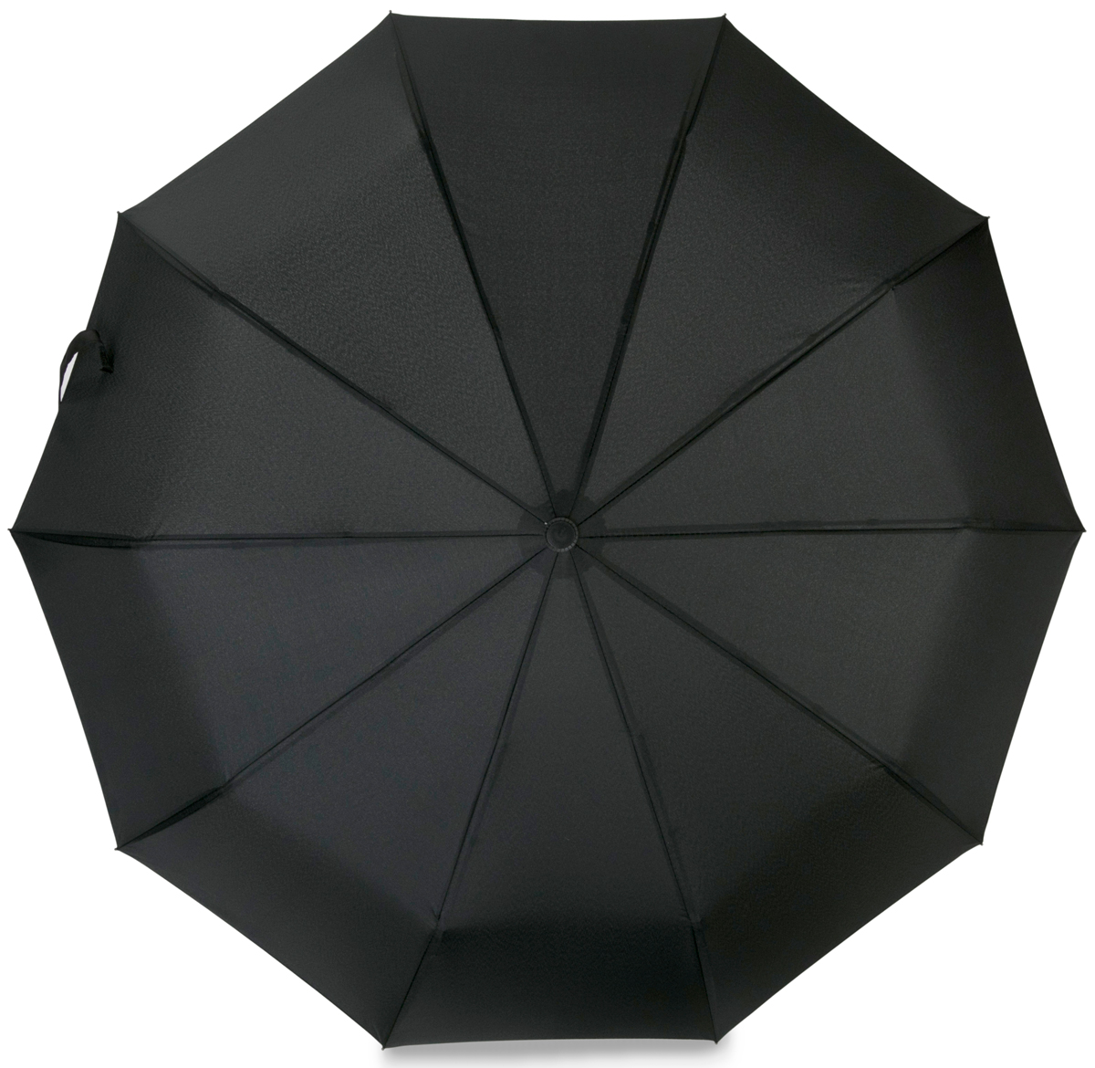 Зонт Baudet, автомат, 3 сложения, цвет: черный. 10598-1