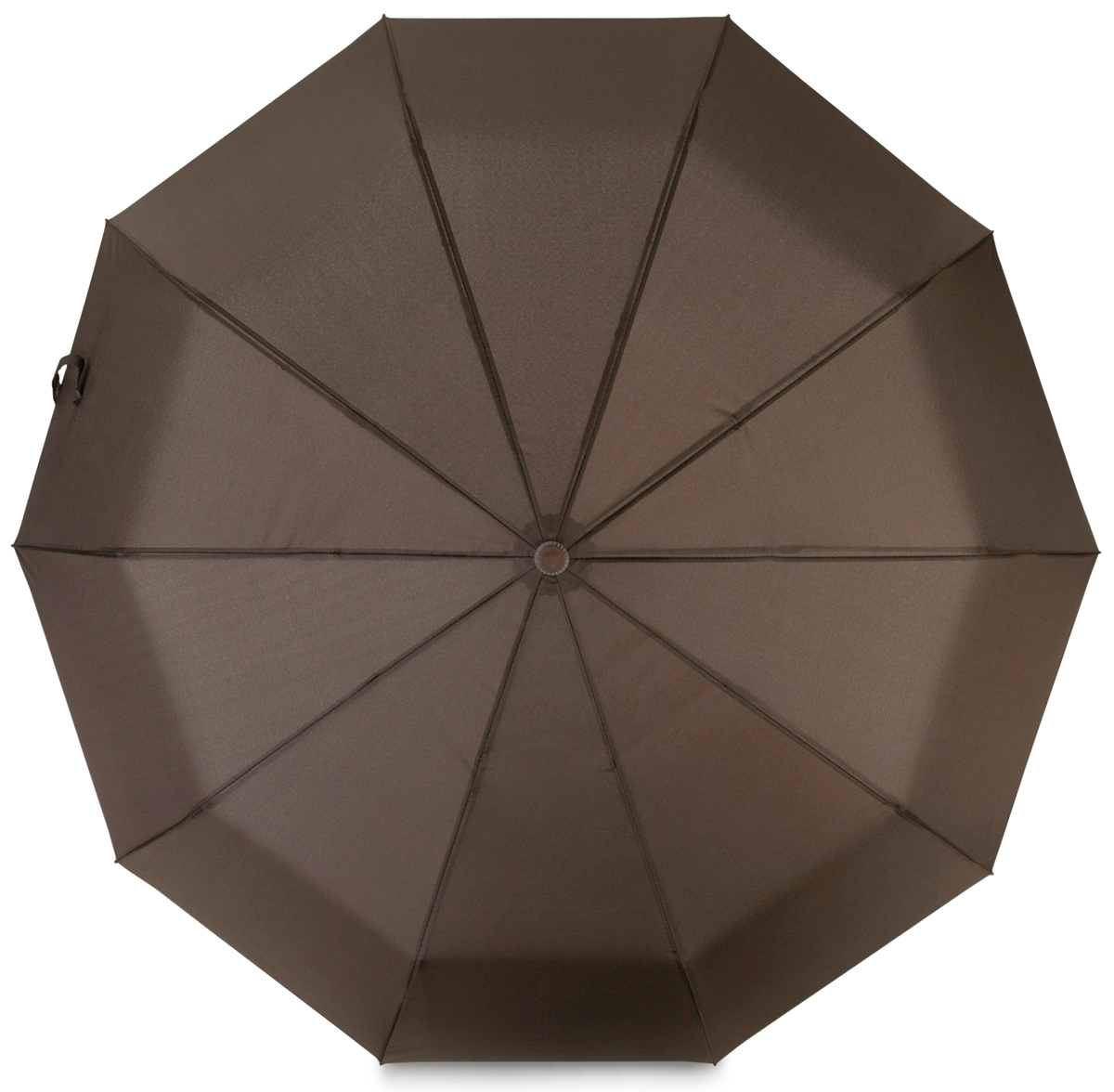 Зонт Baudet, автомат, 3 сложения, цвет: коричневый. 3074-2
