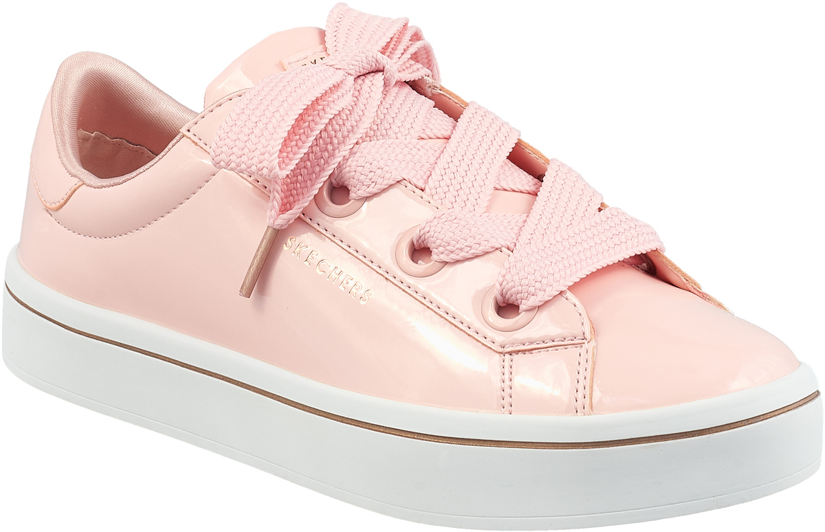 Кеды женские Skechers Hi-Litesslick Shoes, цвет: светло-розовый. 959-LTPK. Размер 7,5 (38)