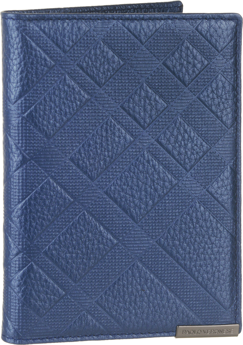 Бумажник водителя женский Paolo Veronese, цвет: темно-синий. B531-A30-56