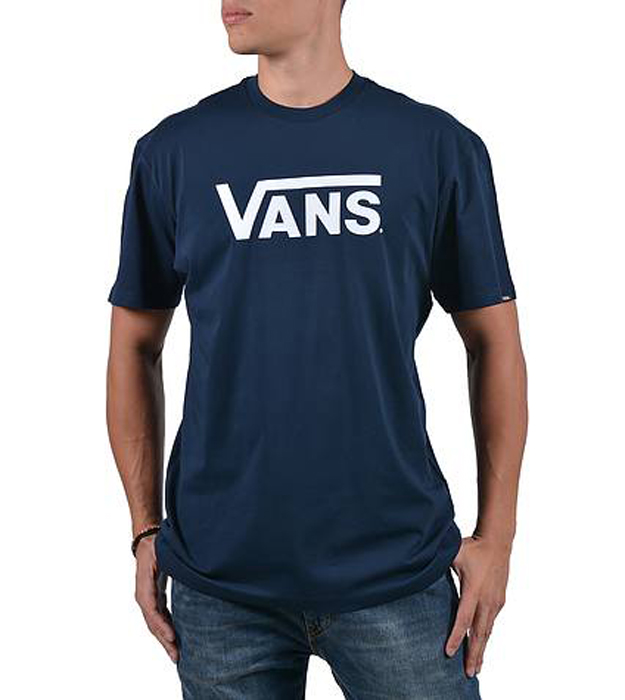 Футболка мужская Vans Classic, цвет: темно-синий. VGGGNAV. Размер S (46/48)