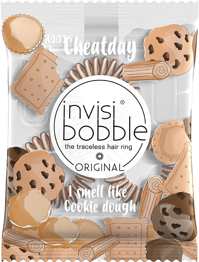 Invisibobble Ароматизированная резинка-браслет для волос Cheat Day Cookie Dough Craving