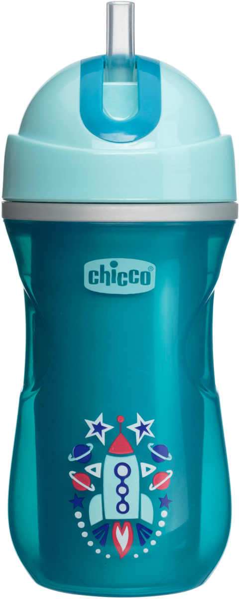 Chicco Чашка-поильник Easy Cup от 14 месяцев цвет голубой