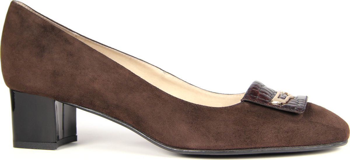 Туфли женские Marko, цвет: темно-коричневый. 131272. Размер 38, полнота 5
