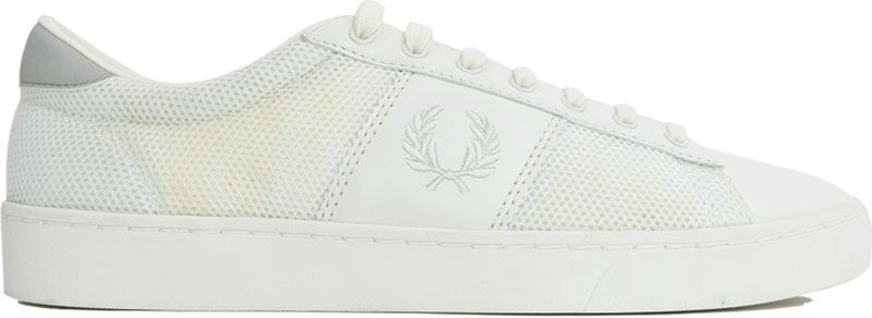 Кеды женские Fred Perry Spencer Mesh/Leather, цвет: молочный. B3107-760. Размер 8 (41)