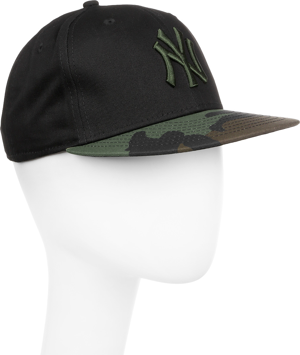 Бейсболка New Era Camo 9fifty Neyyan, цвет: черный. 11379768-BLK. Размер S/M (54/57)