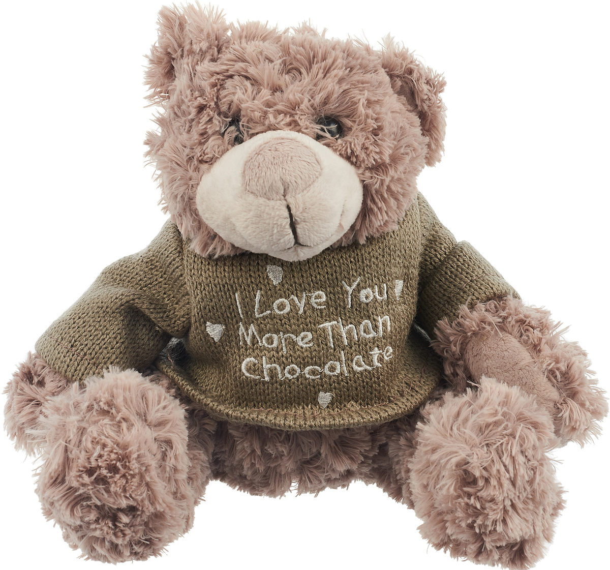 Magic Bear Toys Мягкая игрушка Мишка Рональд в свитере 23 см цвет серый