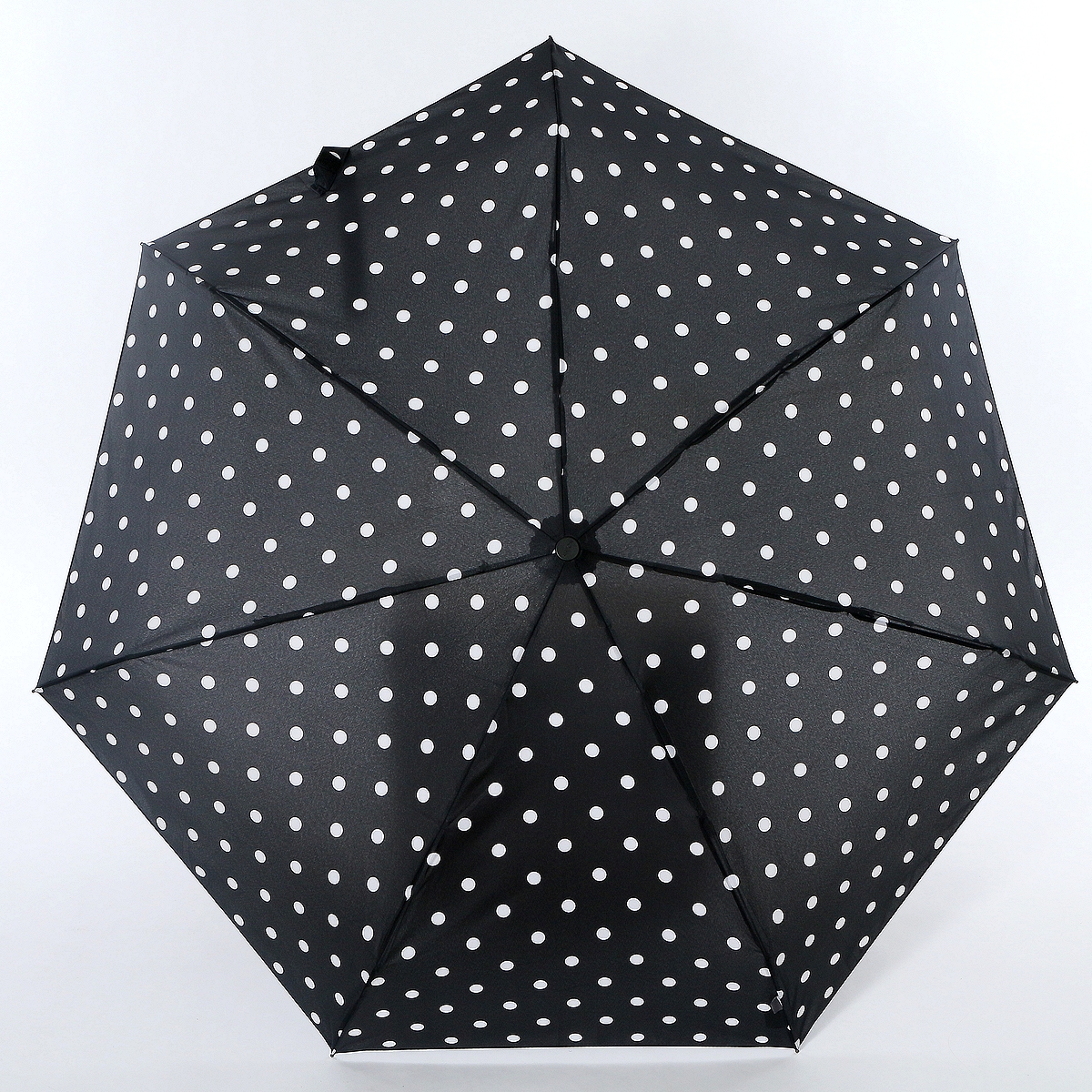 Зонт женский Airton, автомат, 3 сложения, цвет: черный. 4918-110b