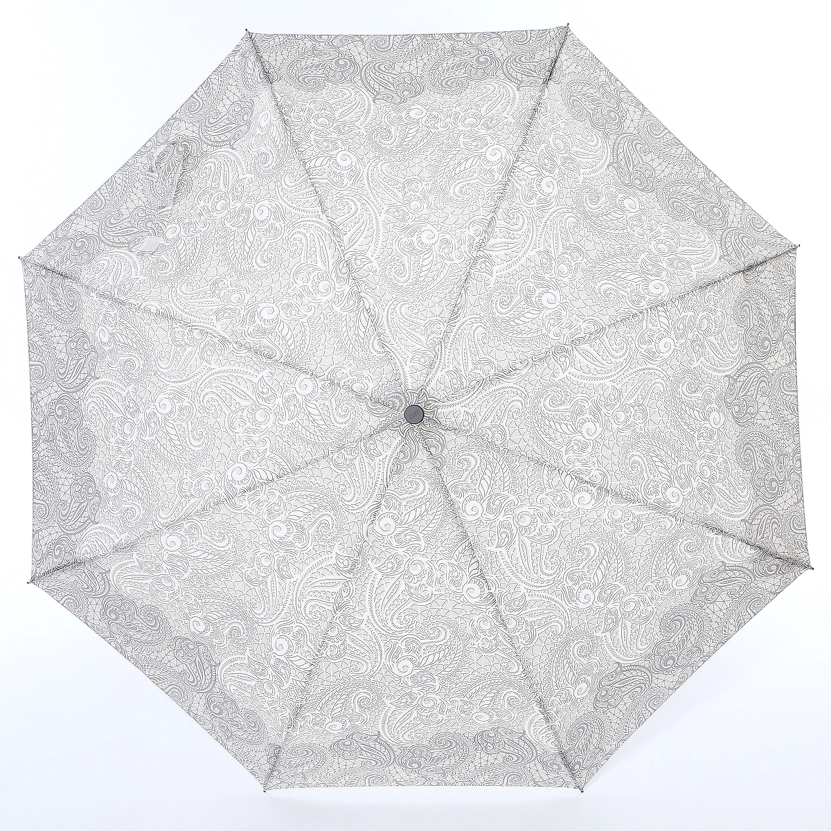 Зонт женский Zest, автомат, 3 сложения, цвет: серый. 23928-121