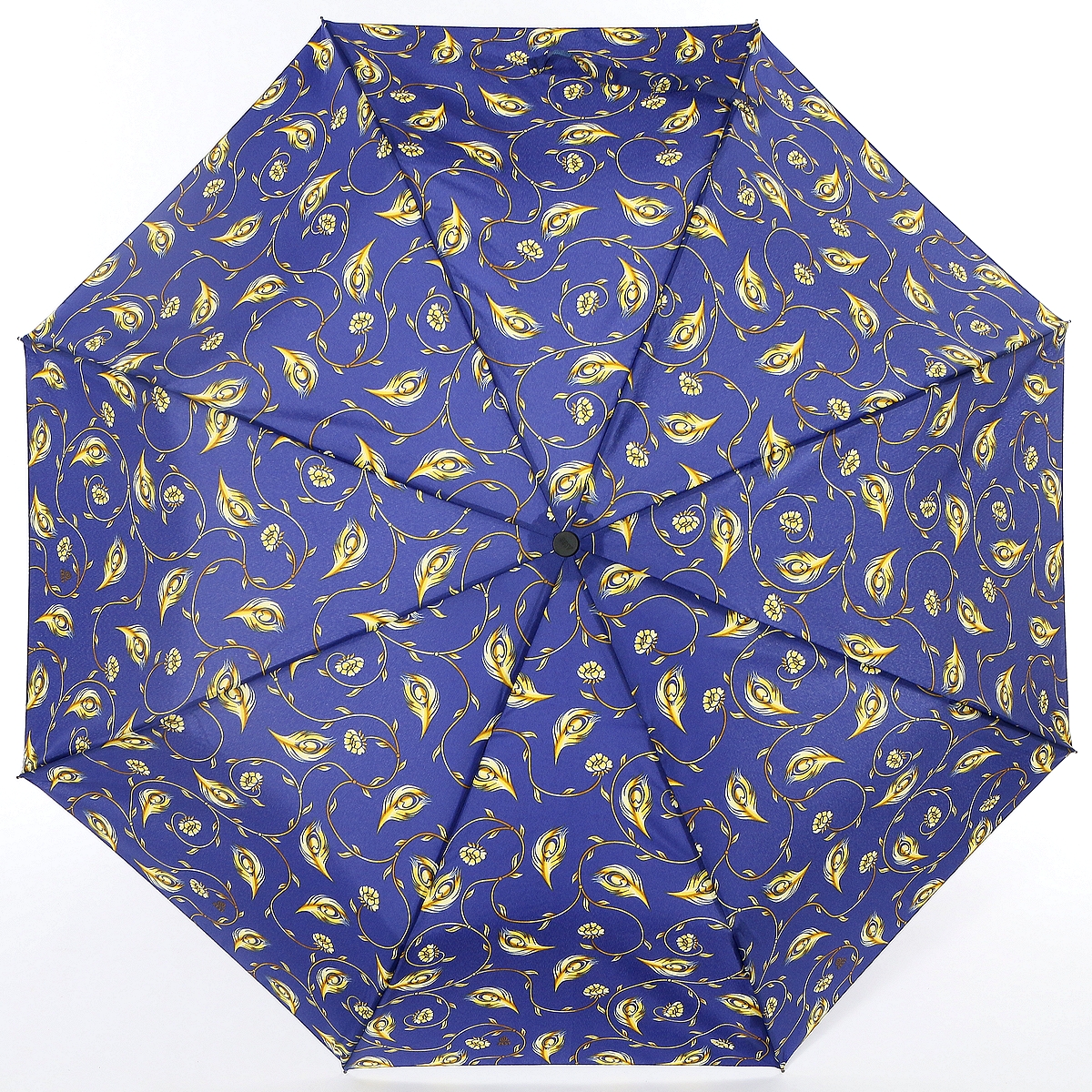 Зонт женский Zest, автомат, 3 сложения, цвет: синий. 23928-269