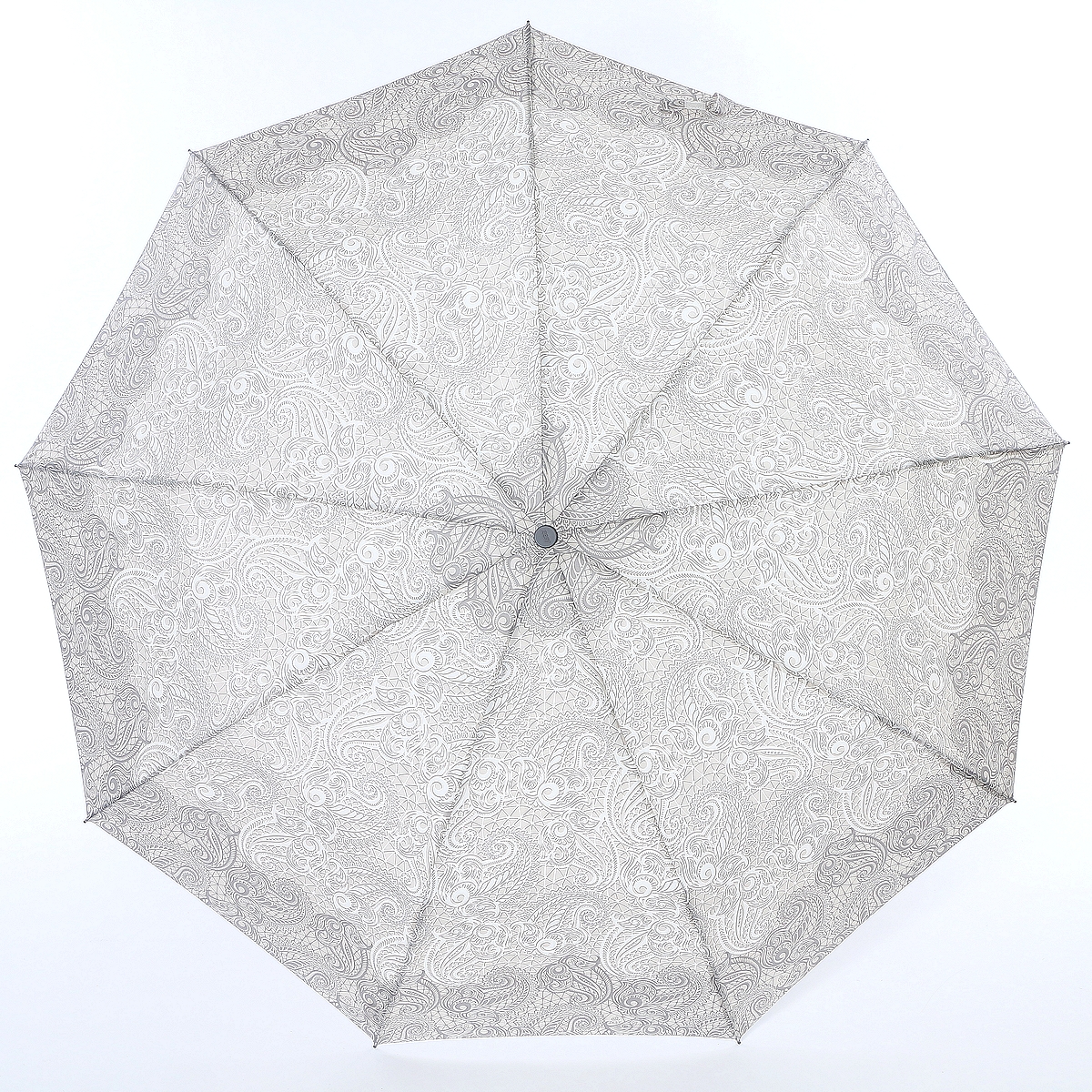 Зонт женский Zest, автомат, 3 сложения, цвет: серый. 23948-121