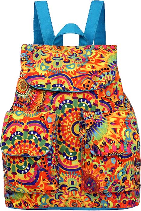 Рюкзак женский Justo Creazione, цвет: разноцветный. 2425 AB