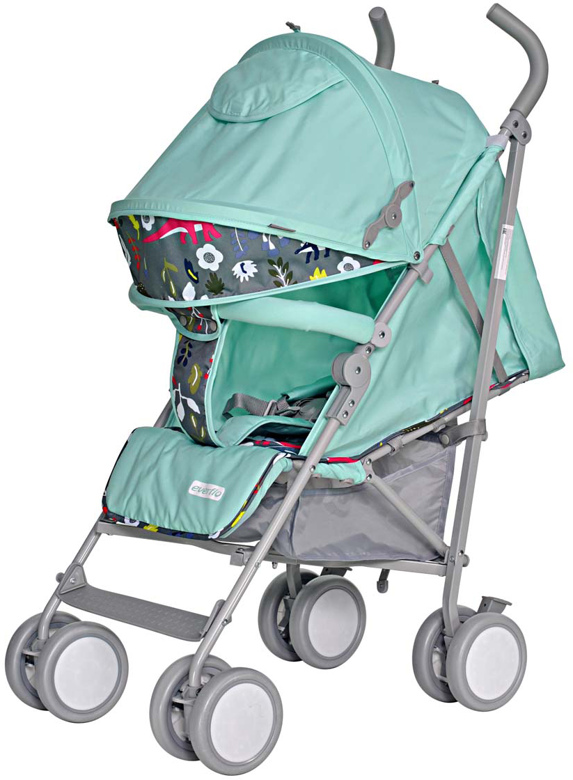 Everflo Коляска трость Е-109 Dino Light Blue