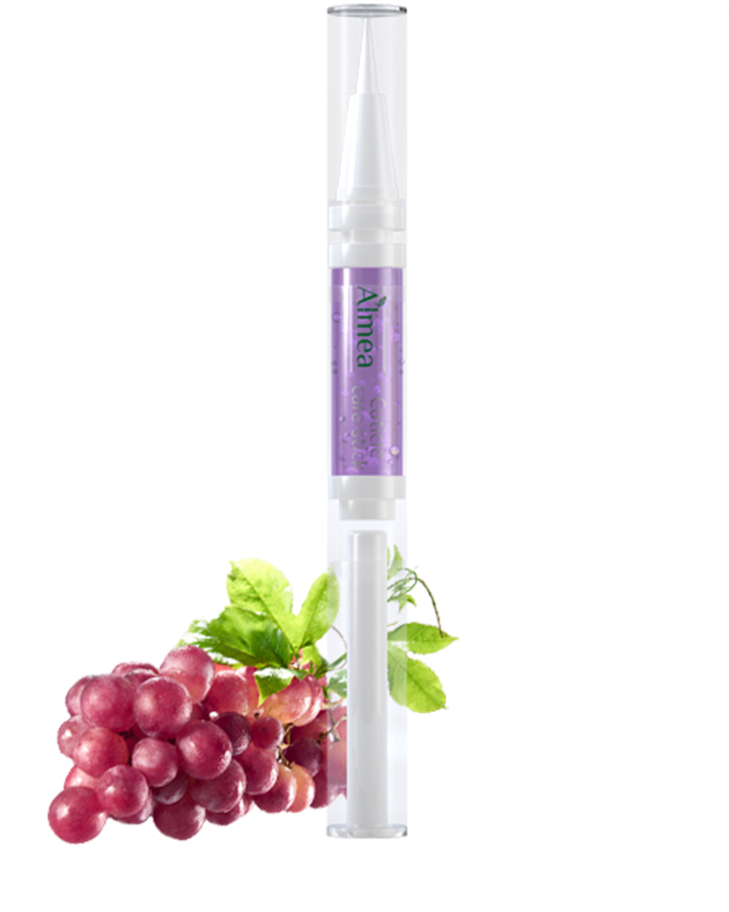 Almea Cuticle care stick Grape Масло для ухода за кутикулой и ногтями, виноград, 3 мл