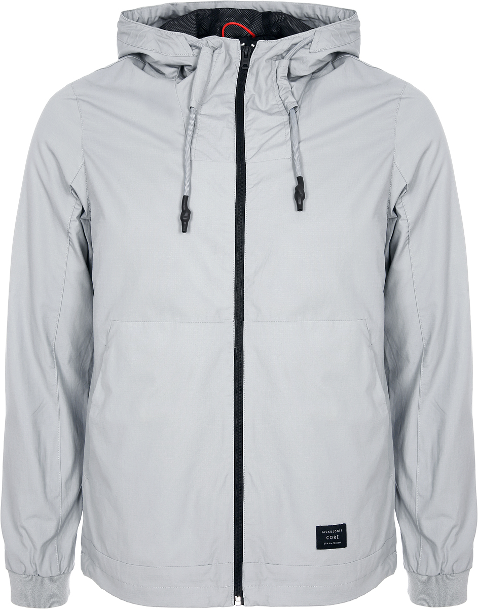 Куртка мужская Jack & Jones, цвет: серый. 12129751_Quarry. Размер M (48)