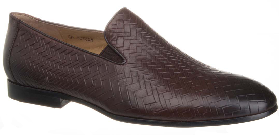 Туфли мужские Vitacci, цвет: темно-коричневый. M25758. Размер 44