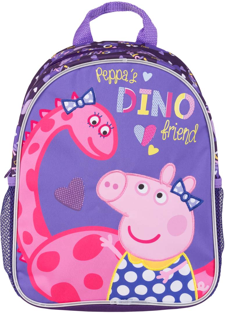 Peppa Pig Рюкзак детский Свинка Пеппа и Дино цвет фиолетовый 33620