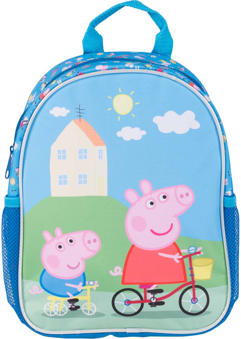 Peppa Pig Рюкзак детский Свинка Пеппа цвет голубой