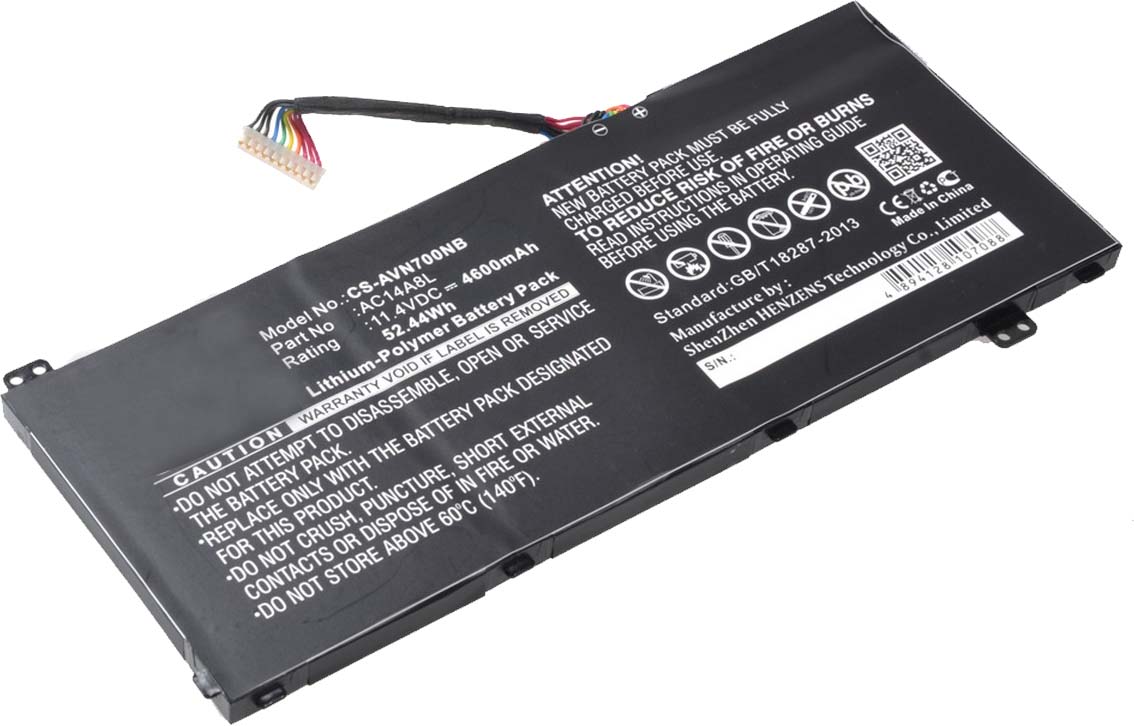 Pitatel BT-014 аккумулятор для ноутбуков Acer Aspire V Nitro VN7-571/571G/591/591G/791