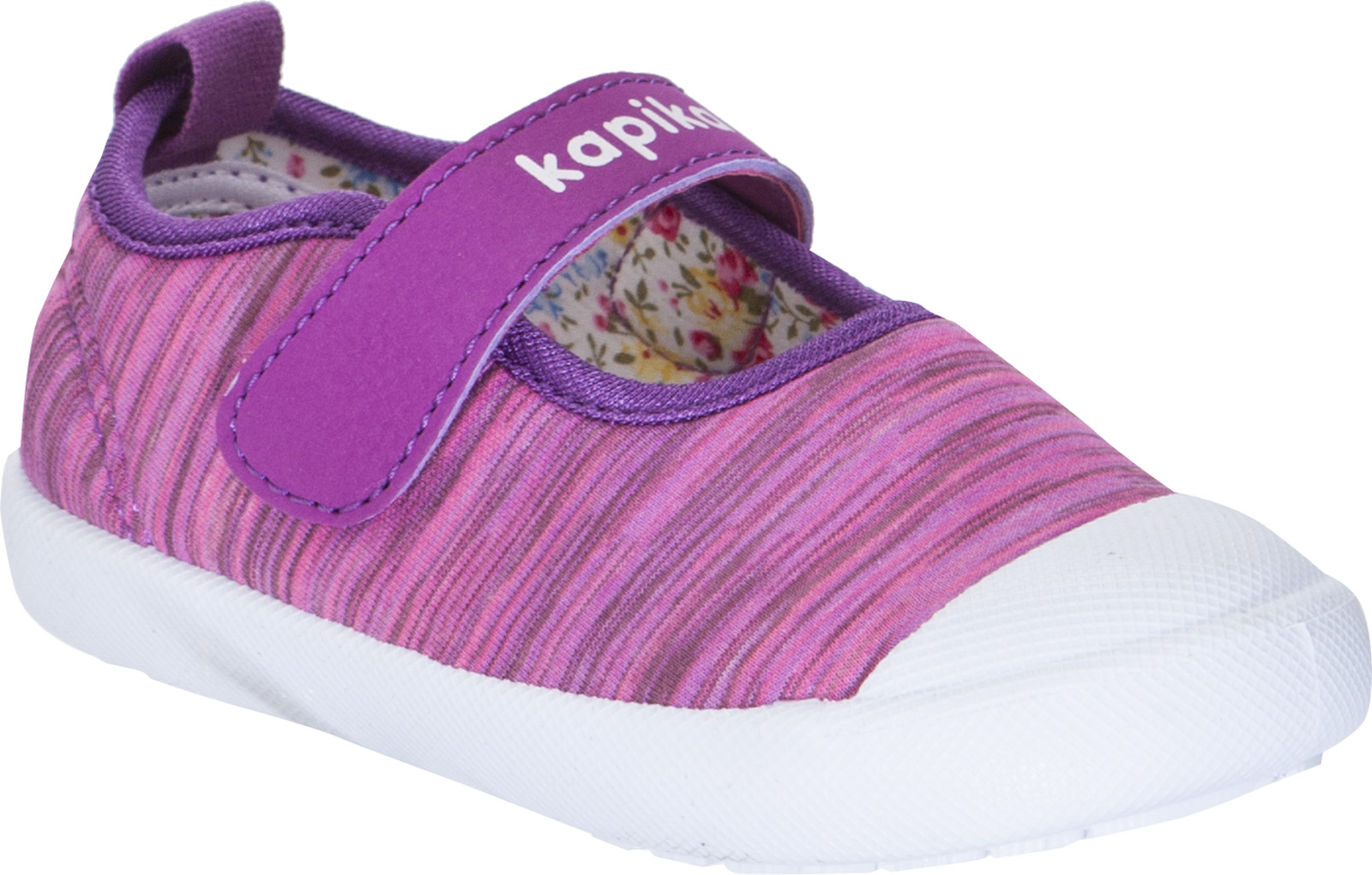 Кеды для девочки Kapika, цвет: розовый. 71106-1. Размер 25