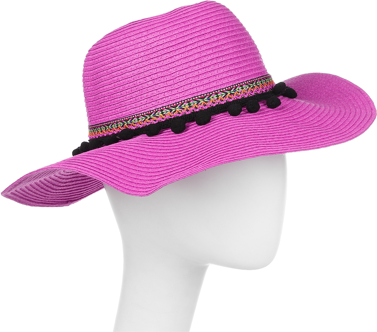 Шляпа женская Baon, цвет: розовый. B348001_Bright Carmine. Размер 56