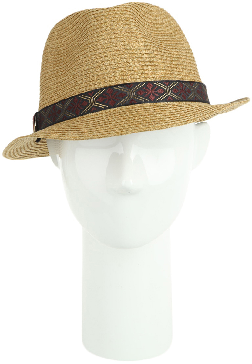 Шляпа женская Moltini, цвет: коричневый. 170618-240O. Размер 57/58