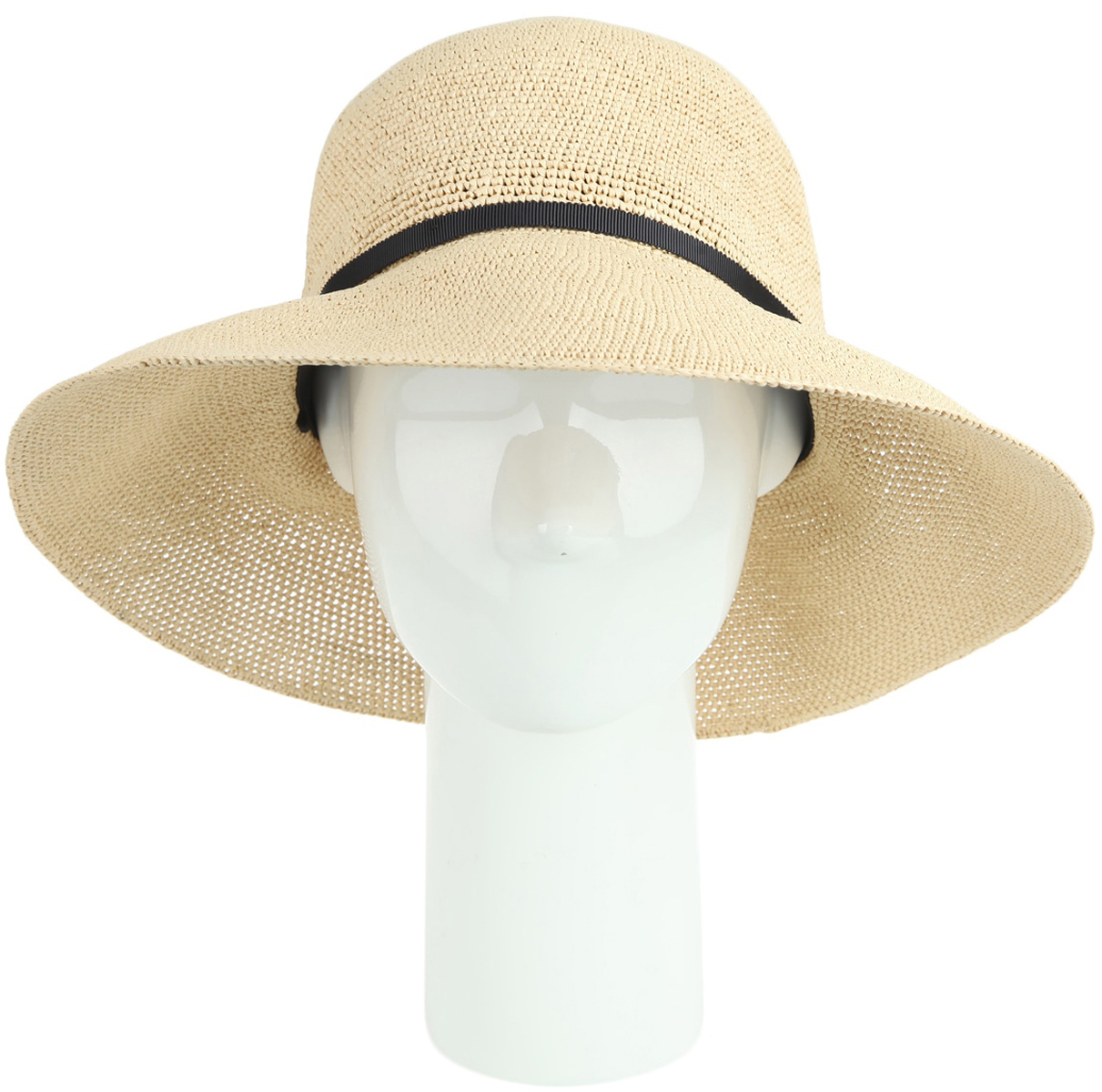 Шляпа женская Moltini, цвет: бежевый. 170611-240T. Размер 57/58