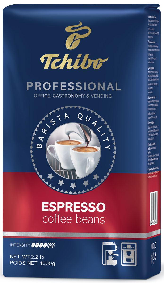 Tchibo Professional Espresso кофе в зернах, 1 кг
