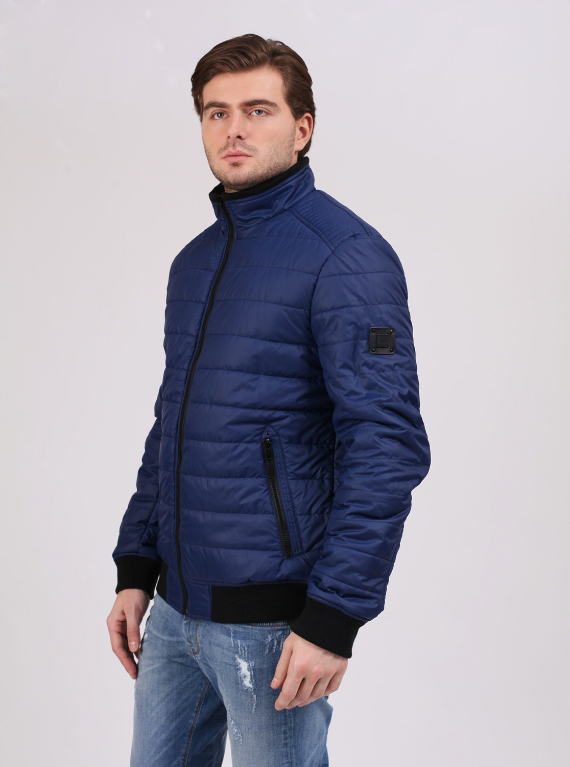 Куртка мужская Tom Farr, цвет: синий. T4FM9101.35802-1. Размер L (50)