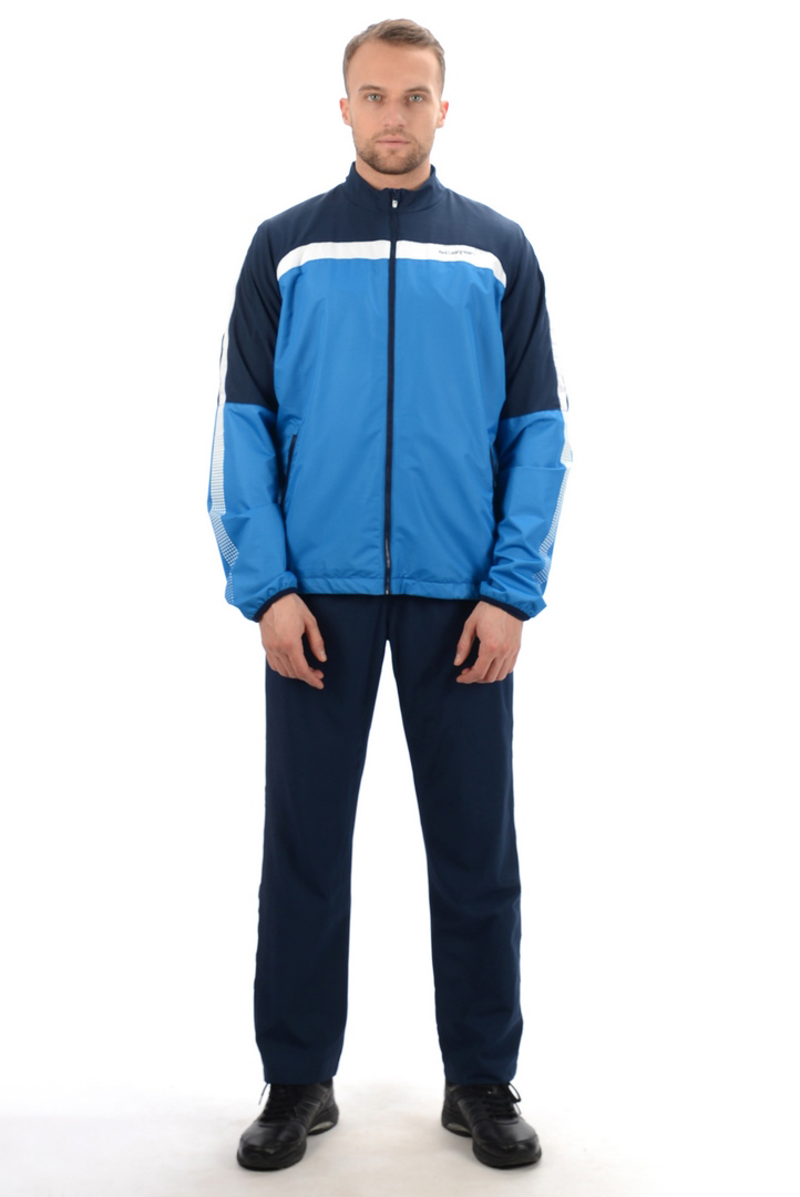 Спортивный костюм мужской Stayer, цвет: ярко-синий. 61706/21. Размер 50
