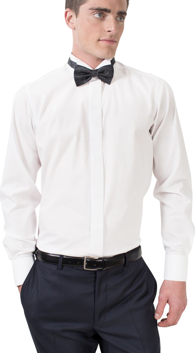 Рубашка мужская Allan Neumann, цвет: белый. 008385 SF. Размер 38 (44/46-182)