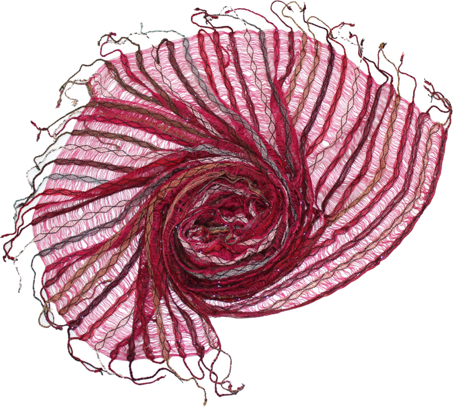 Шарф женский Ethnica, цвет: розовый. 306035_13. Размер 50 х 180 см