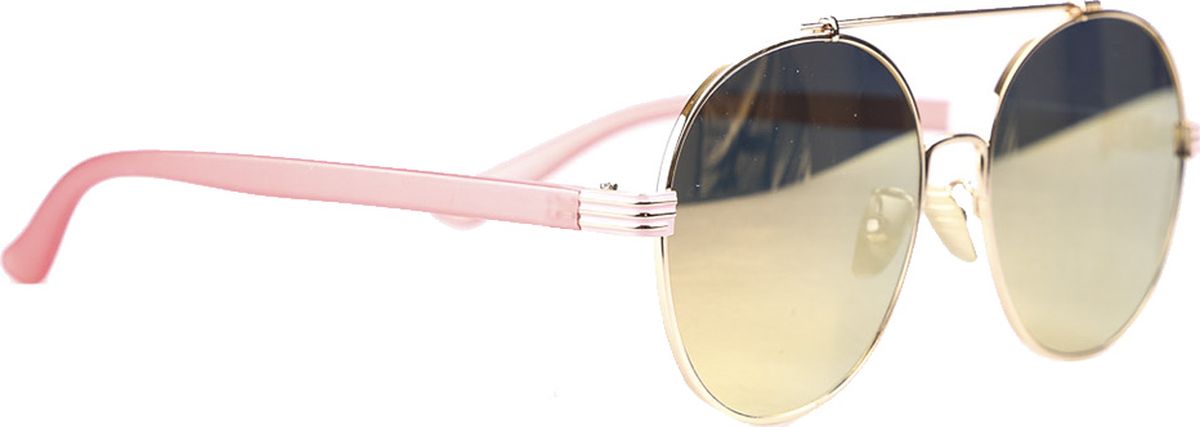 Очки солнцезащитные женские Vitacci, цвет: розовый, золотой. SG1037