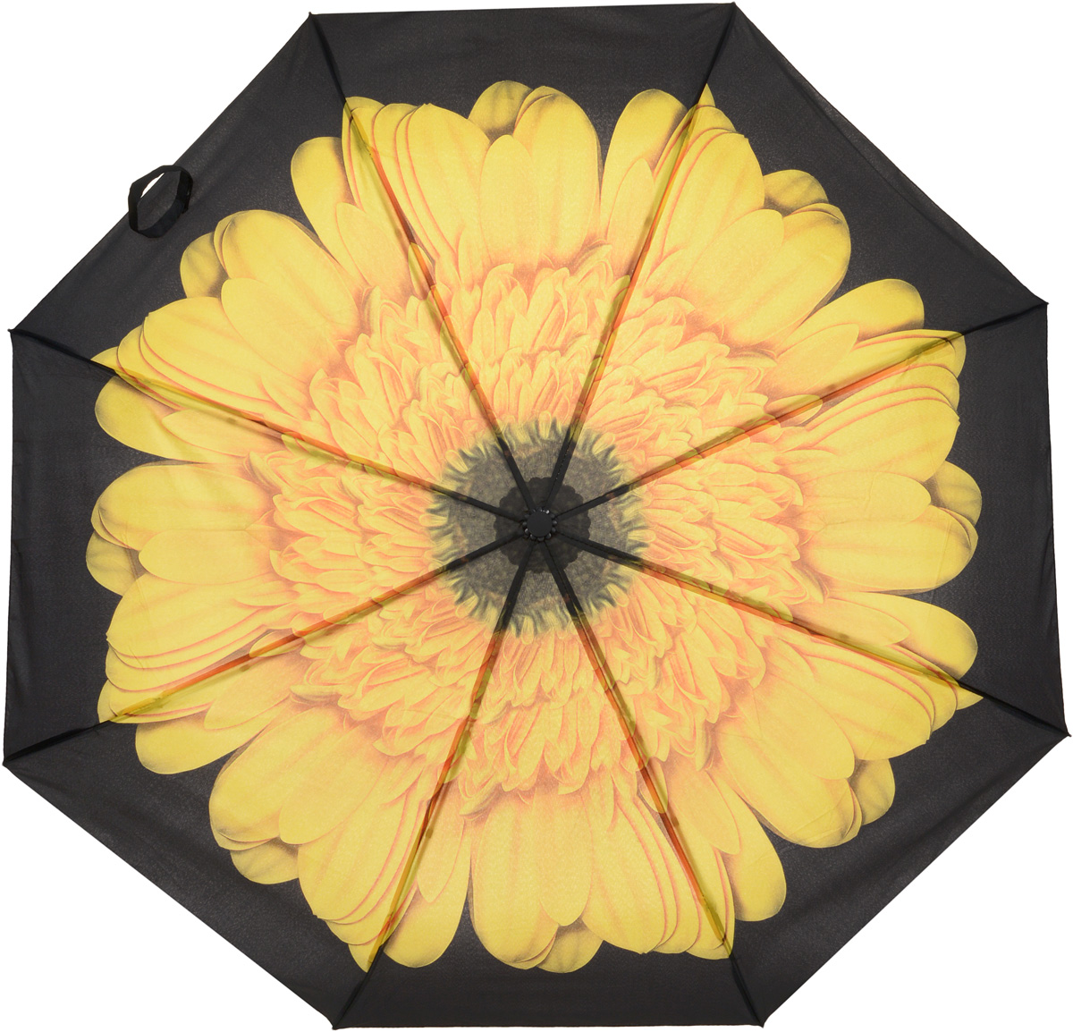 Зонт женский Nuages, автомат, 3 сложения, цвет: желтый. NZ2301/2