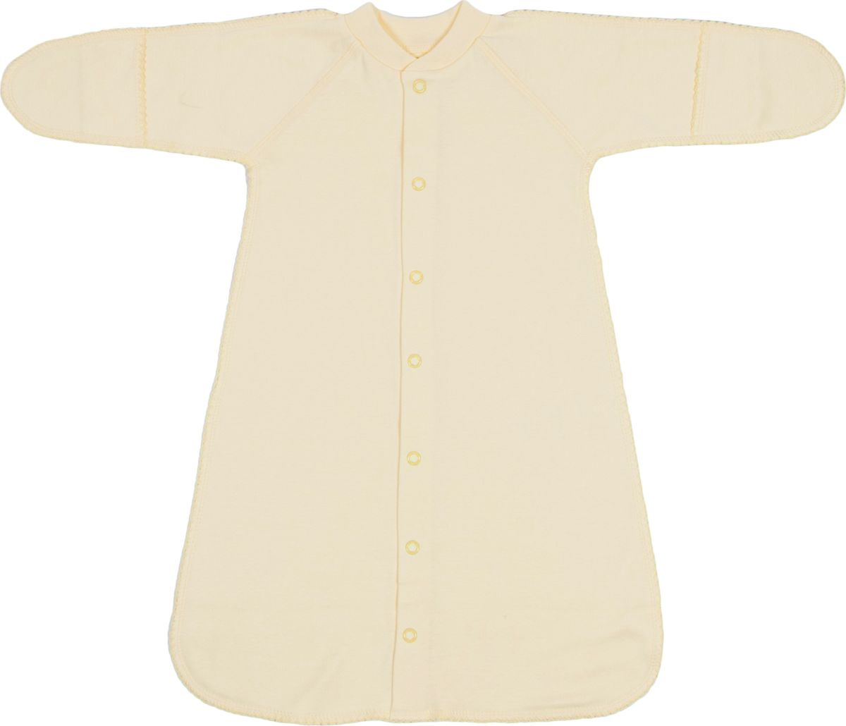 Спальный мешок для новорожденных Клякса, цвет: желтый. 37-528. Размер 50