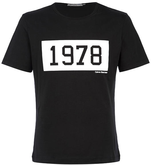 Футболка мужская Calvin Klein Jeans, цвет: черный. J30J306900_0990. Размер XXL (52/54)