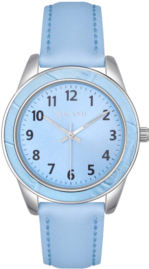 Часы наручные женские Okami, цвет: голубой. K360ASN-01LN