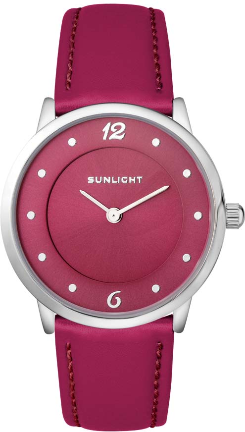 Часы наручные женские Sunlight, цвет: бордовый. S303ASM-01LM